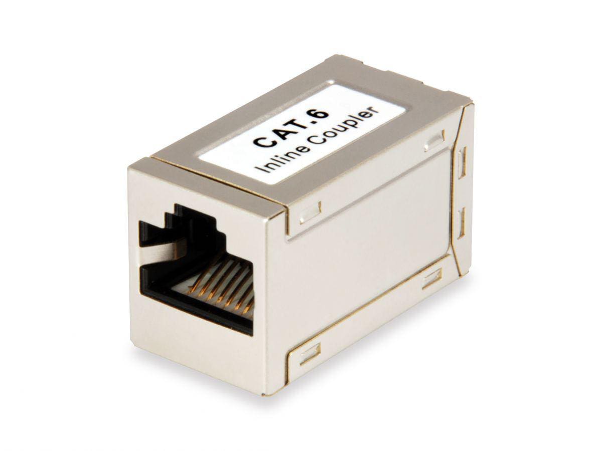 EQUIP 121179 Cat.6 Geschirmter modularer Inline-Koppler