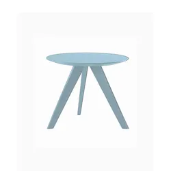 Beistelltisch Woody Hill Durchmesser 55 cm 37cm eisblau