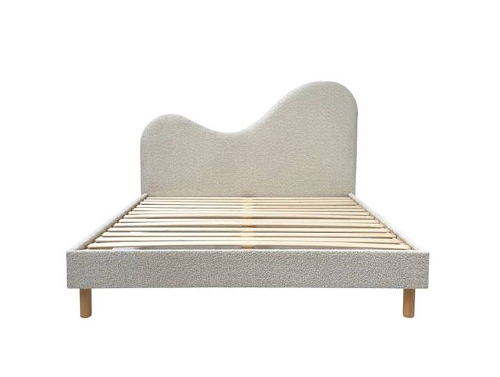 Bett BOBOCHIC CELINA 160x200cm holz weiss