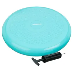 Relaxdays Balance Kissen 33 cm mit Luftpumpe Grün