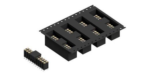 Fischer Elektronik Buchsenleiste (Präzision) Anzahl Reihen: 2 10026020 250St.