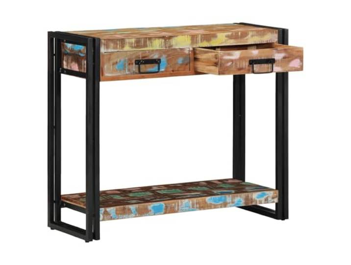 HKLGBVCR Konsolentisch, 90 x 33 x 75 cm, recyceltes Holz