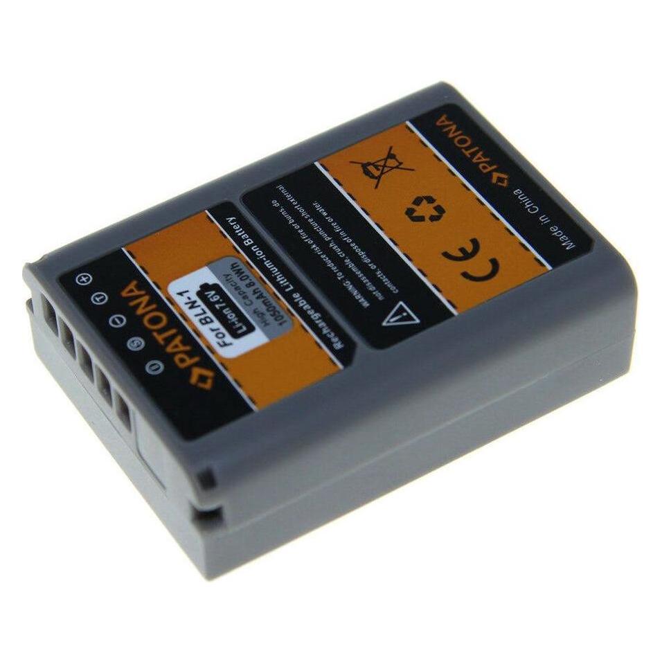 Patona Akku PS-BLN1, 1050 mAh / 7.6V (Kamera Akku) (1206)