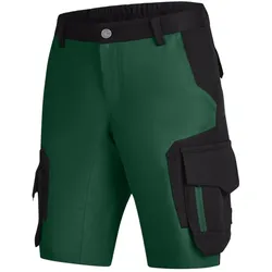 Damen Arbeitsshorts "ANNI" - 36 - grün/schwarz