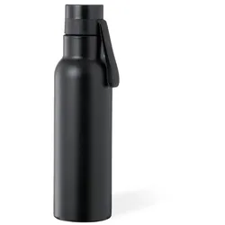2x Weiße doppelwandige Edelstahl-Thermosflasche 500 ml