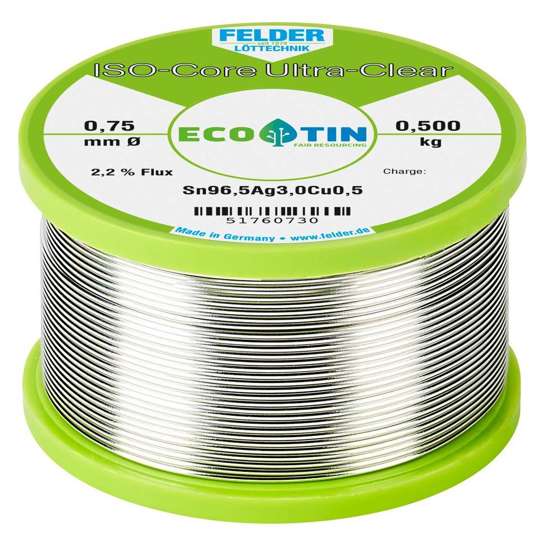 Felder Lottechnik ISO-Core Ultra Clear SAC305 (Lötzinn) (51760730)