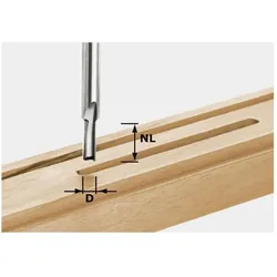 Festool, Fräser, Nutfräser HW S8 D4/10