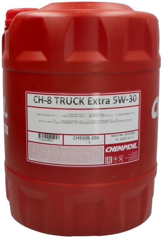Motoröl CHEMPIOIL CH 8 Truck Extra 5W30 20L