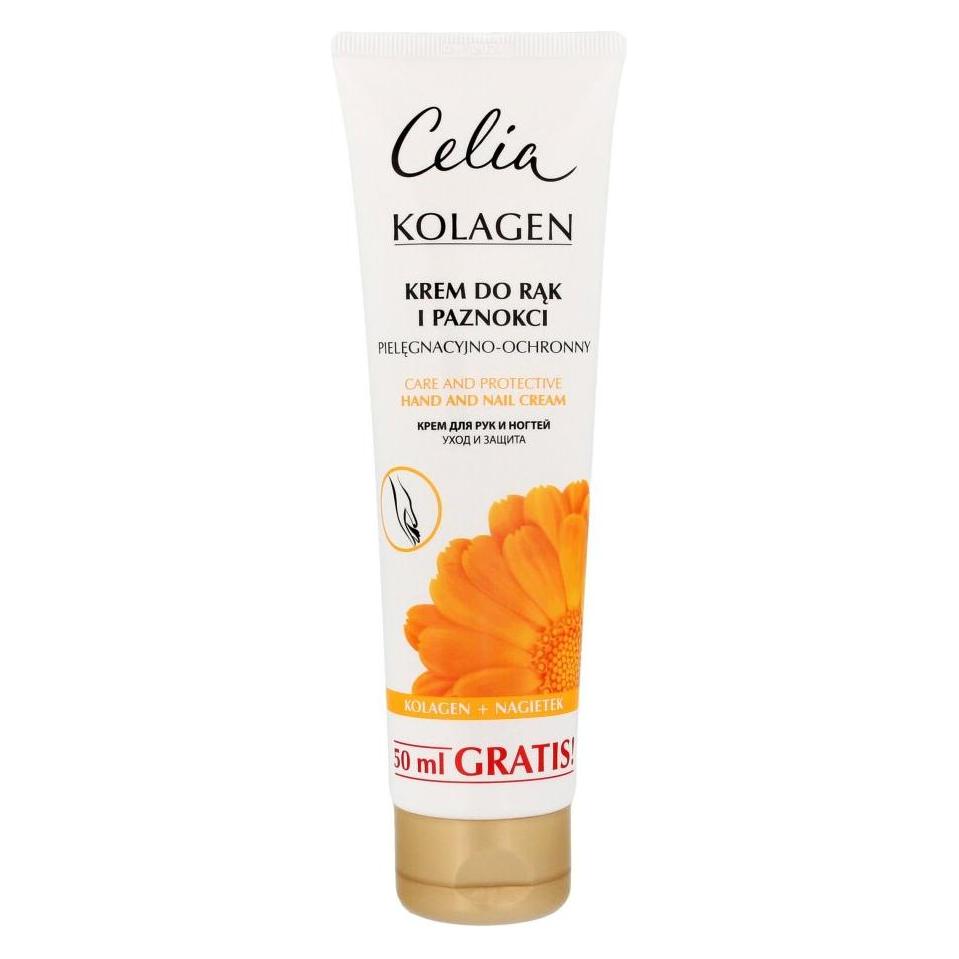 Celia Collagen Caring And Protective Cream For Hands And Nails Calendula 75Ml (75 ml) (33421083)