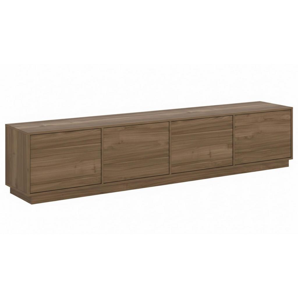 Mid.you Lowboard , Nussbaumfarben , Holzwerkstoff , 220.5x45x41.5 cm , FSC MIX , stehend , Wohnzimmer, TV Möbel, Lowboards, Lowboards stehend