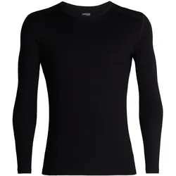 Icebreaker Herren 260 Merino Tech Langarmshirt - XXL - Schwarz