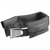 Scubapro Taschenbleigurt mit Edelstahlschnalle - Gr: L - 5 Taschen
