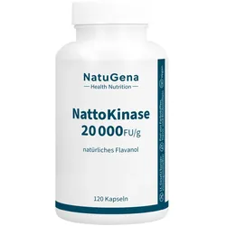 Nattokinase 20.000+vitamin C Vegan Kapseln 120 St
