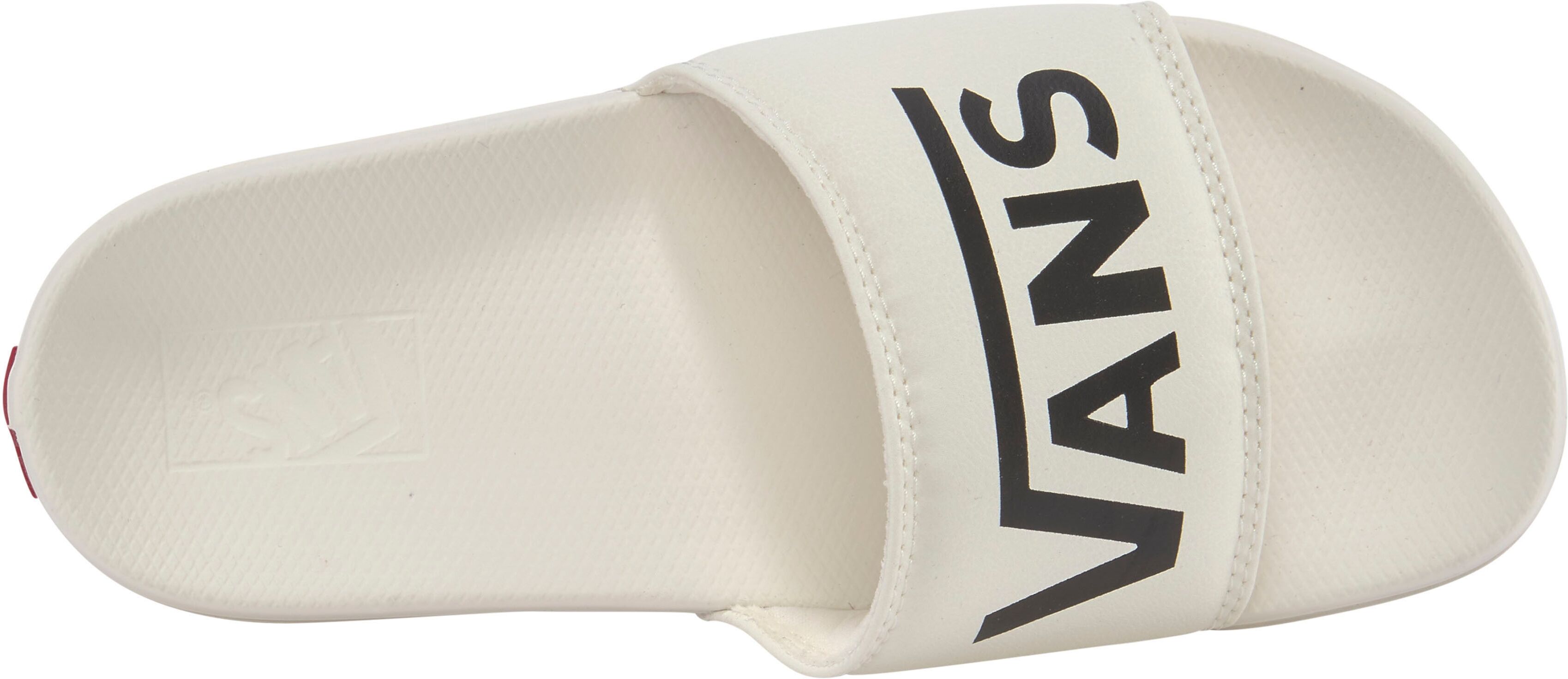 Badesandale VANS "La Costa Slide-On", Damen, Gr. 37, weiss (sanftes weiß), Synthetik, Schuhe Badesandale, Badelatschen sanftes weiß 37