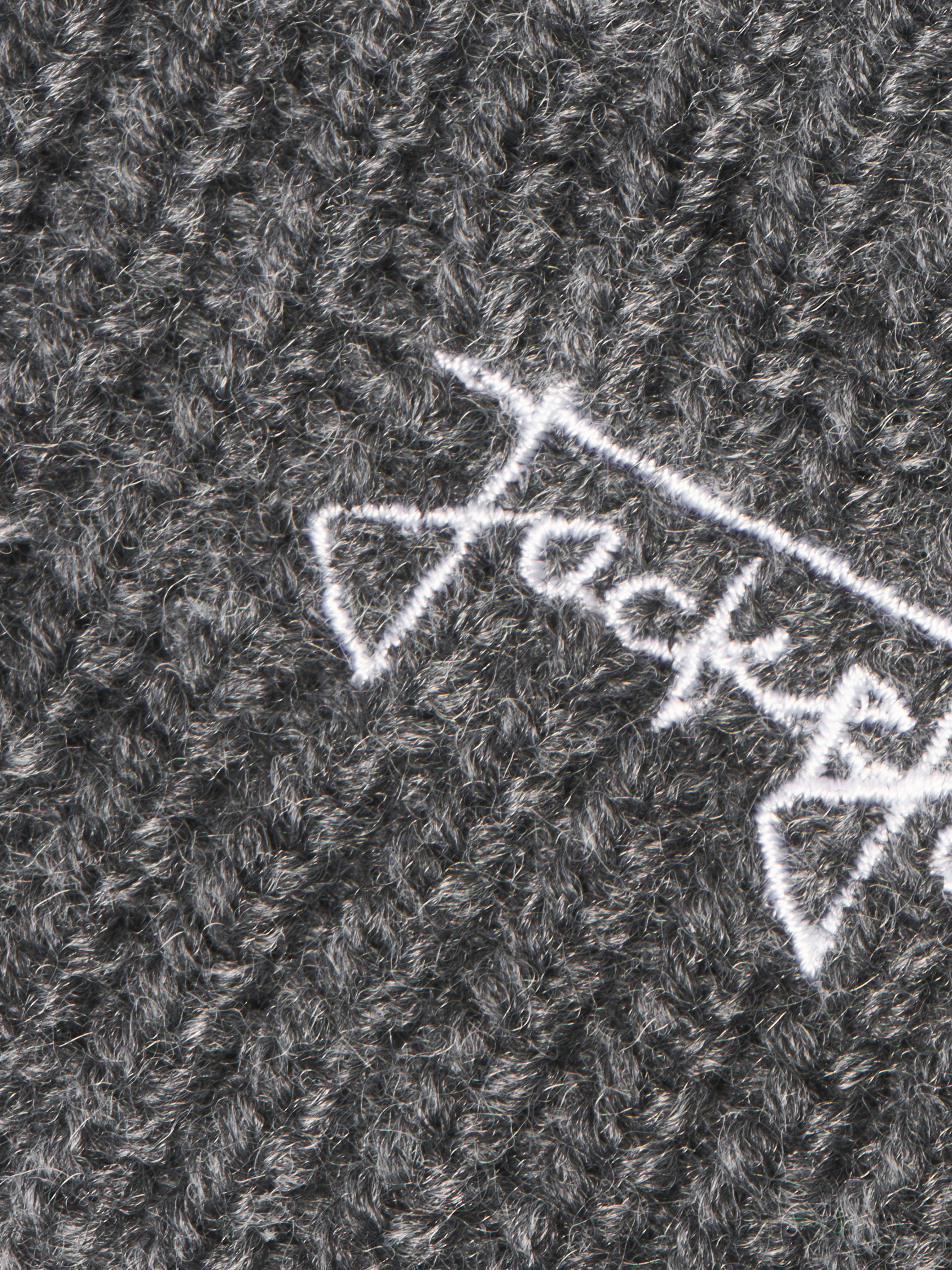 Beanie JACK & JONES "JACSEAN BEANIE", Herren, dunkelgrau melange, Strick, Kunstfaser, unifarben, Mützen Beanie, Kunstfaser dunkelgrau melange Einheitsgröße