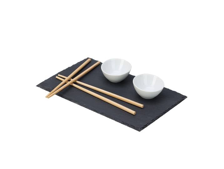 Sushi Set Schiefer 5-teilig