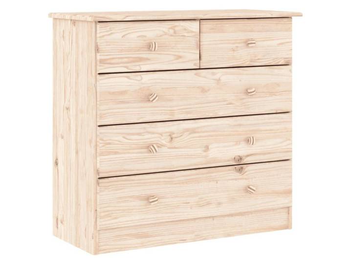 vidaXL Kommode Kommode ALTA 77x35x73 cm Massivholz Kiefer (1 St)