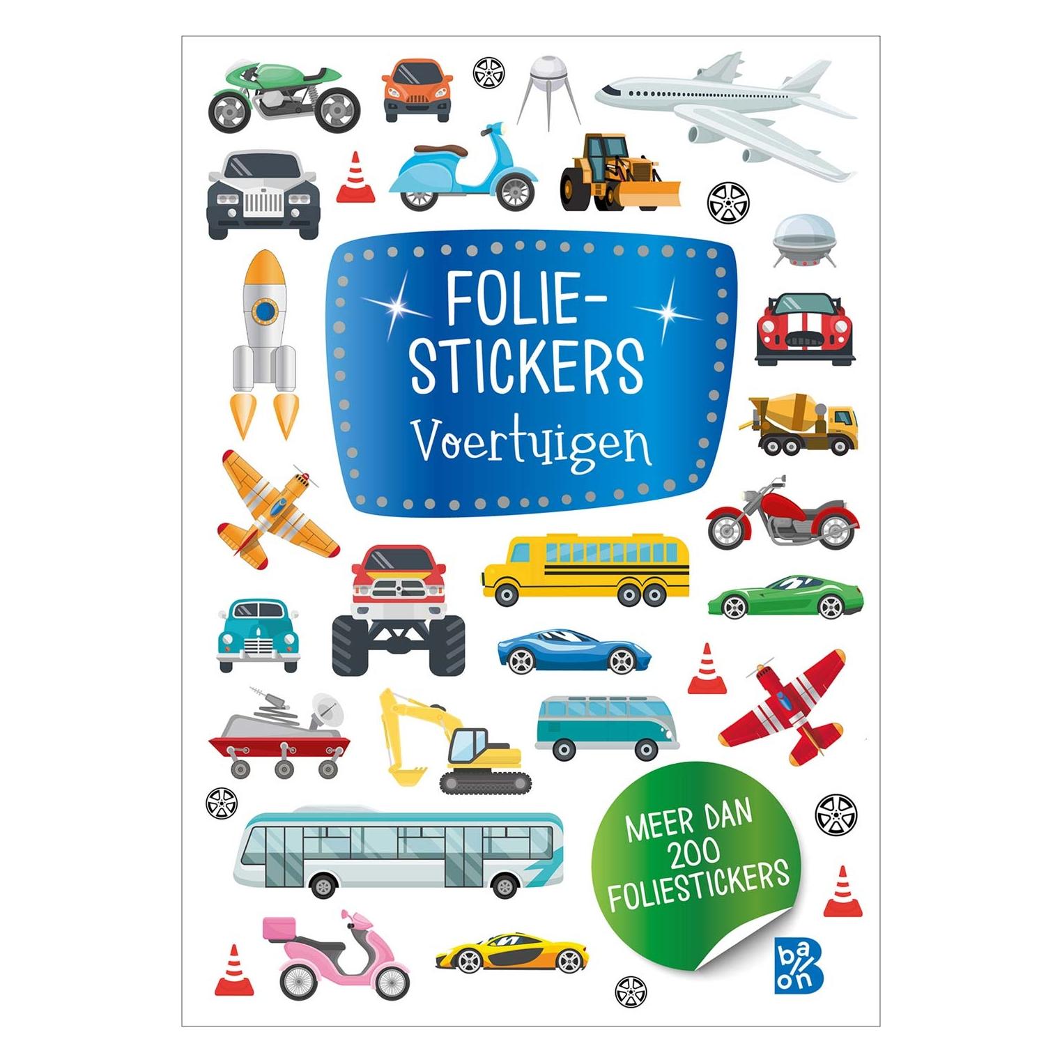 Standaard Foliestickers - Voertuigen (Glitterstickers, 1) (64968091)
