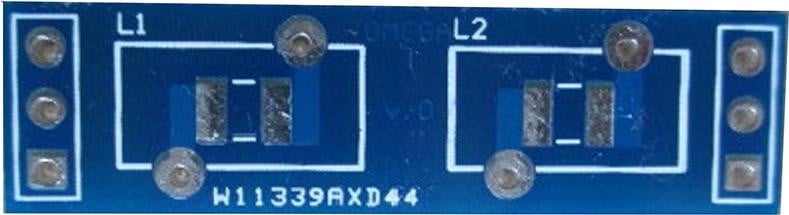 RFLabo Omega Banddoorlaatfilter Printplaat