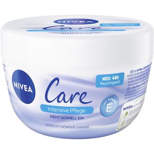 Nivea Hautcreme Care Intensive Pflege, 48h Feuchtigkeit, 200ml