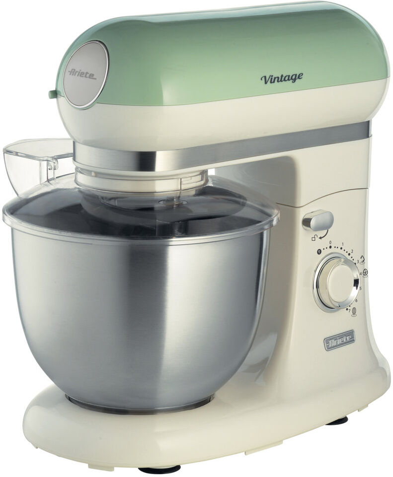 Ariete 1200W Vintage 5.5L Stand Mixer Cream Greem