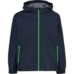 CMP Kinder Regenjacke KID JACKET FIX HOOD, Größe 140 in Blau Blau