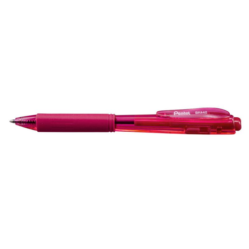Pentel Kugelschreiber BK440 Pink, Schreibfarbe: pink BK440-P