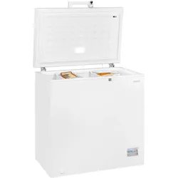 Exquisit GT200-HE-040C weiss, Gefrierschrank + Gefriertruhe, Weiss
