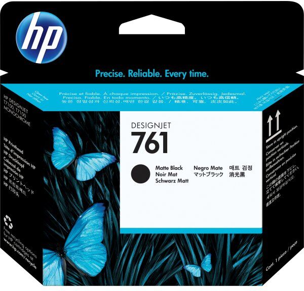 HP No 761 Printhoved, Mat Sort