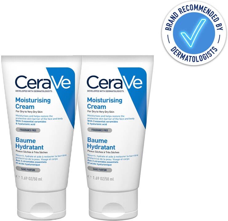 CeraVe Moisturising Cream 50ml Double