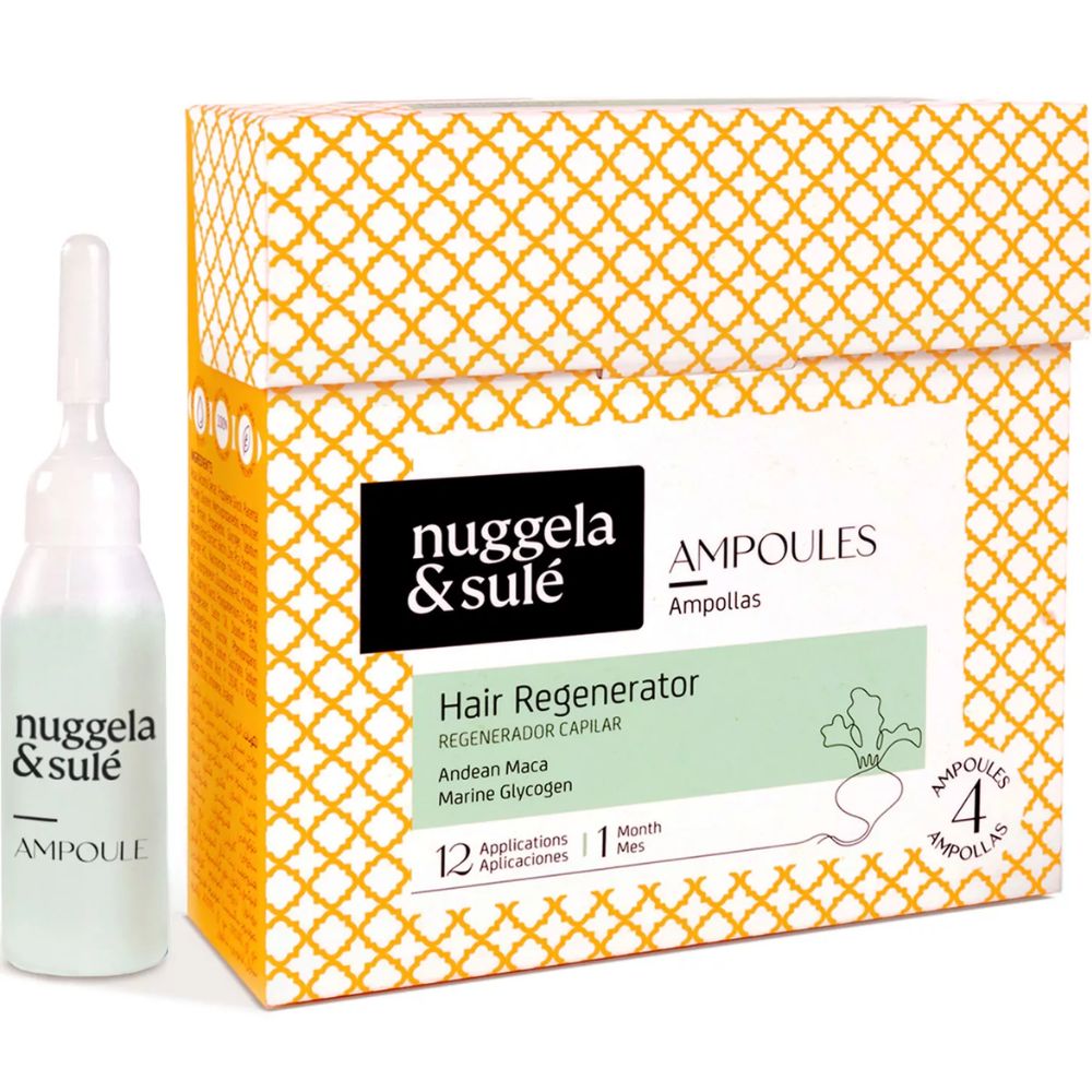 Nuggela & Sulé Hair Regenerator Ampoules for All Hair Types 4x10mL