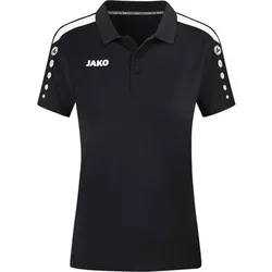 JAKO Damen Polo Polo Power, Größe 36 in Schwarz Schwarz