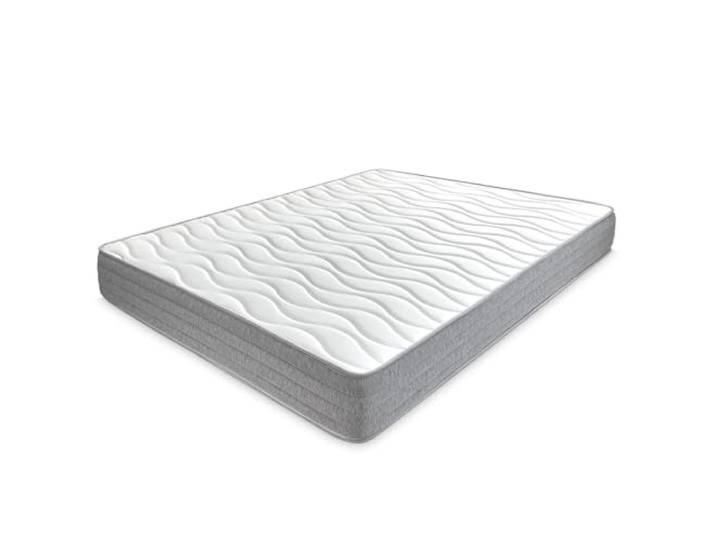amuéblate Online - Matratze 120 x 190 cm, viskoelastisch, Aris mit Winter-/Sommerseite, ergonomisch, optimaler Komfort und Härte, hygienisch und atmungsaktiv, Dicke 21 cm