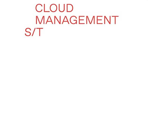 Cloud Management