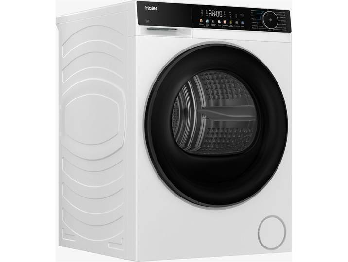 HAIER Wärmepumpentrockner HD80-C657U1 , Energieeffizienz: C, weiß, B:59,5cm H:84,5cm T:58,6cm, Trockner, Wärmepumpentrockner