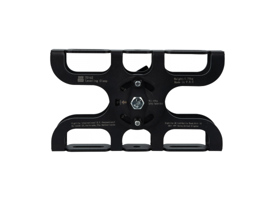 Showgear Nivellierklemme, Tragfähigkeit: 60kg, schwarz