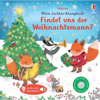 Mein Lichter-Klangbuch: Findet uns der Weihnachtsmann?, Gebundene Ausgabe von Sam Taplin, Usborne, 978-1-03-570000-4