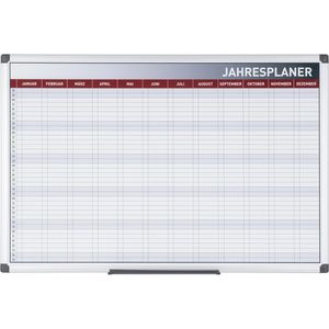 Bi-Office Planungstafel Maya GA03141170, Jahresplaner, magnetisch, 60 x 90 cm