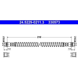 Bremsschlauch ATE 24.5229-0211.3 für Peugeot 106 I