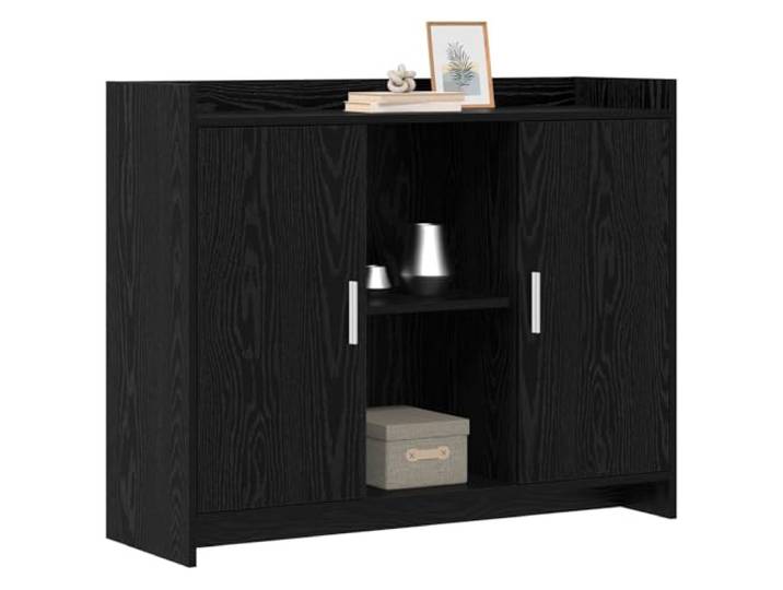 KTHLBRH Sideboard 98,5 x 33 x 80 cm Pb Holztechnik 2 Türen mit Metallgriffen 3 Einlegeböden Wohnzimmer Flur