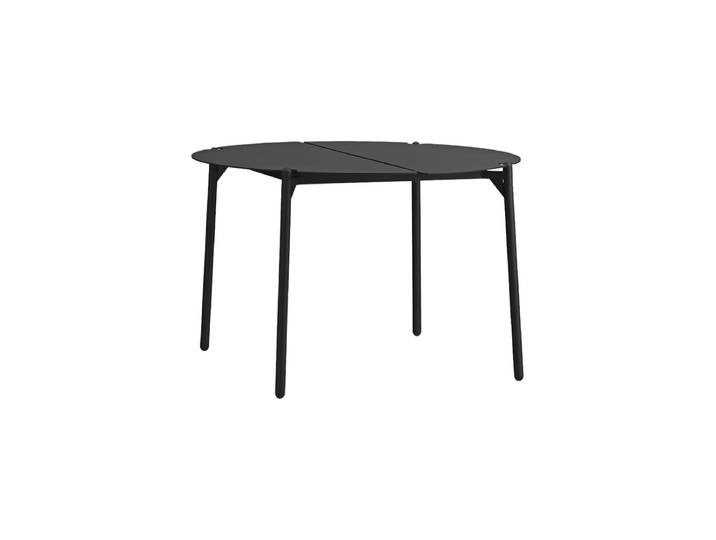 In/-Outdoor Design Couchtisch „Novo“ Ø 70 cm Schwarz AYTM