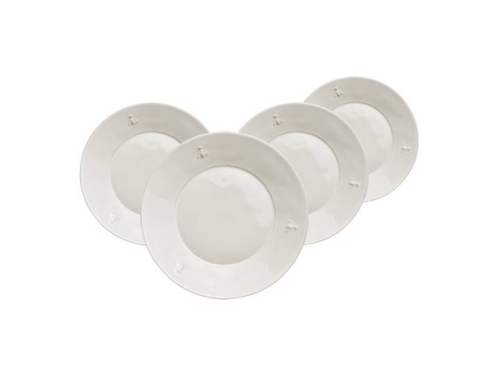 DESSERTTELLER Biene natur ø 21 cm 4er Set