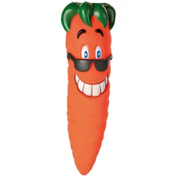 3x Trixie Snack-Toy Karotte 20cm (Kauspielzeug Hund), Hundespielzeug