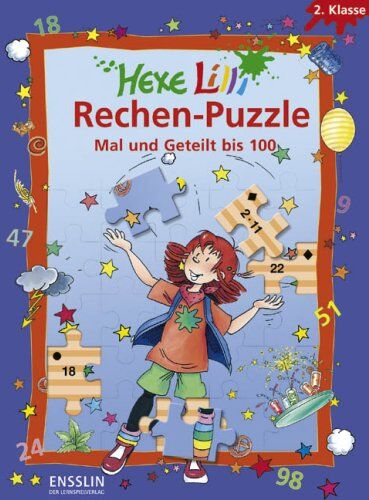 Roland Volk - Hexe Lilli Rechen-Puzzle - Mal und Geteilt bis 100: 2. Klasse. 4 Lernspiel-Puzzles - Preis vom 10.10.2026 11:48:34 h