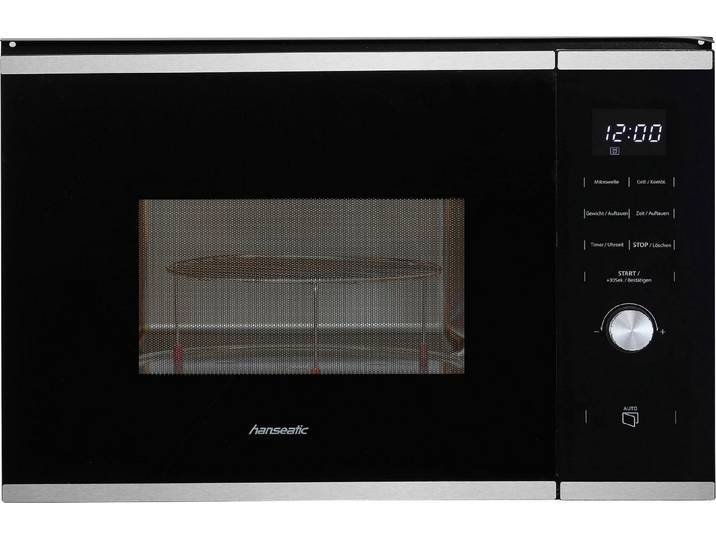 Hanseatic Einbau-Mikrowelle TG925HS6, Grill, Mikrowelle, 25 l, inkl. 3 Jahre Herstellergarantie