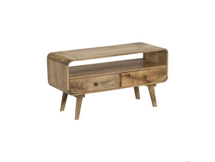 Petit meuble TV en bois de manguier Maëva