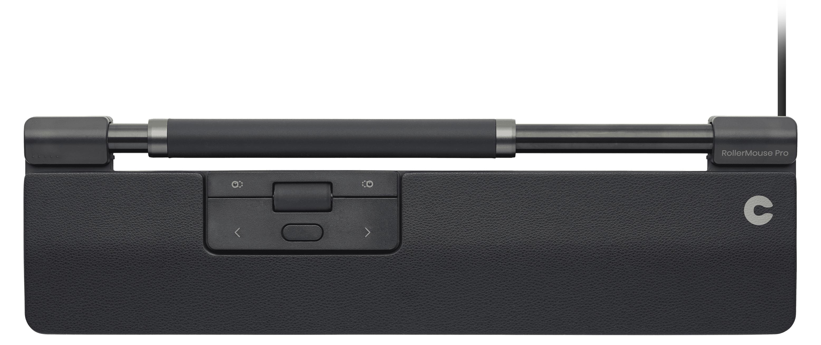 Contour Design RollerMouse Pro Slim -Handgelenkauflage Wired, Optisch, USB Typ-C, 2800 DPI, Schwarz