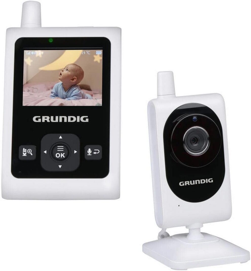Video-Babyphone GRUNDIG "Babyphone Video 2,4", Baby, weiss (weiß), Babyphones Video-Babyphone weiß Einheitsgröße