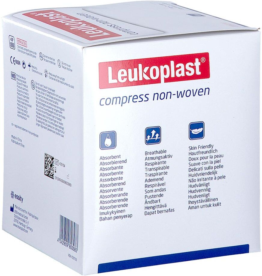 Leukoplast Compress Non-woven 10x10cm Ste.4f