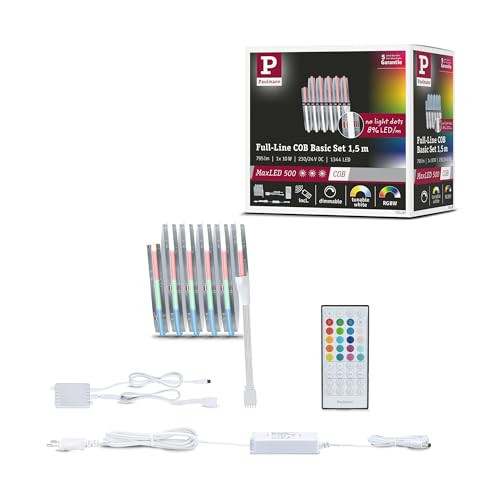 Paulmann MaxLED 500 RGBW LED-strip met afstandsbediening en voeding, Multicolour